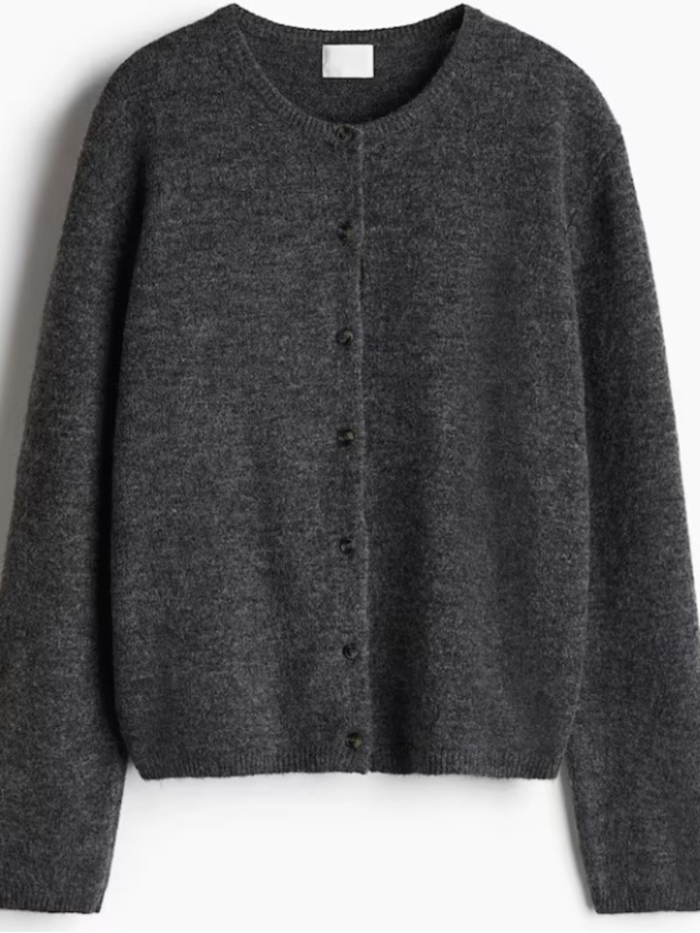 H&M Charcoal Loose Fit Cardigan
